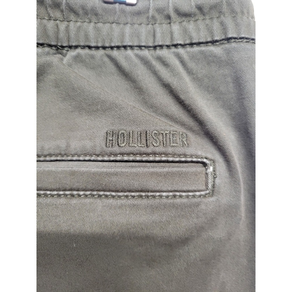 Hollister Womens Army Green Cargo Drawstring Joggers Small - Picture 6 of 8